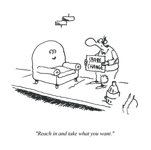 'Reach in and take what you want.'