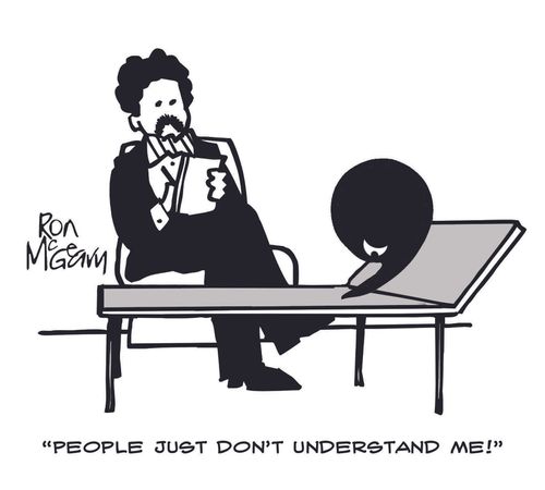 "People just don't understand me!"