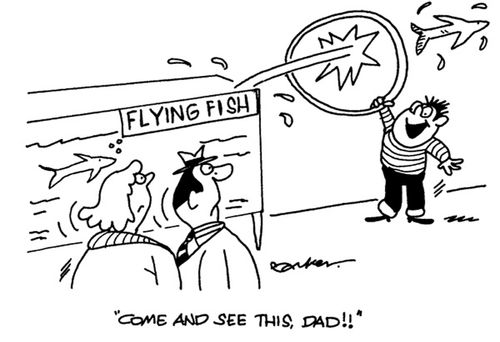 'Come and see this,Dad!'