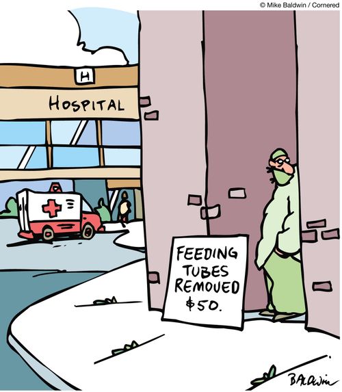 Feeding Tubes Removed $50.