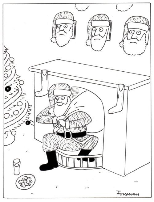 Santa has a surprise waiting for him.