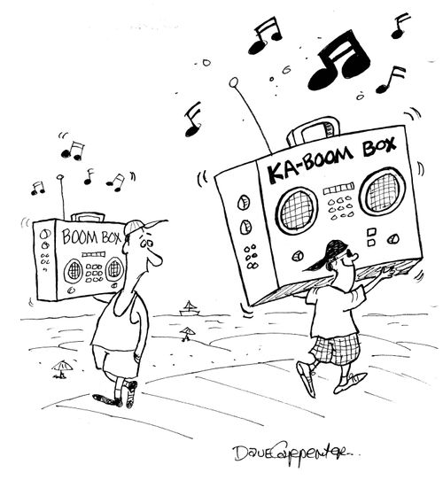 Boom box/Ka-boom box.