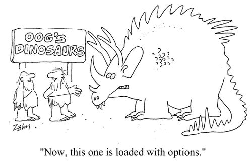 "Now, this one is loaded with options."
