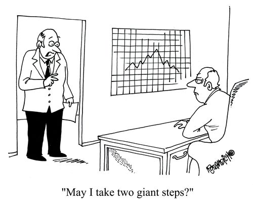 'May I take two giant steps?'