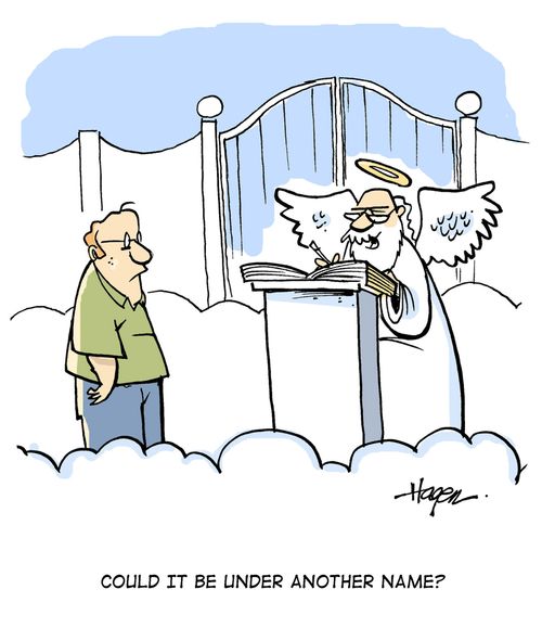 'Could it be under another name?'