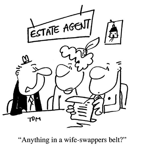 'Anything in a wife-swappers belt?'