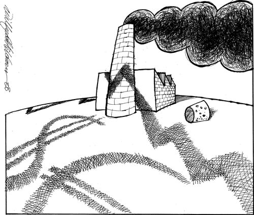 The environmental cost.