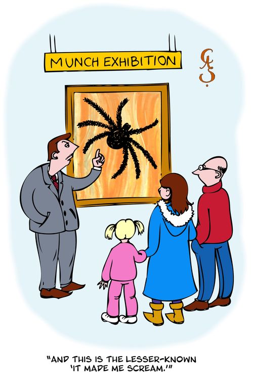 'And this is the lesser-known: 'It made me scream''.