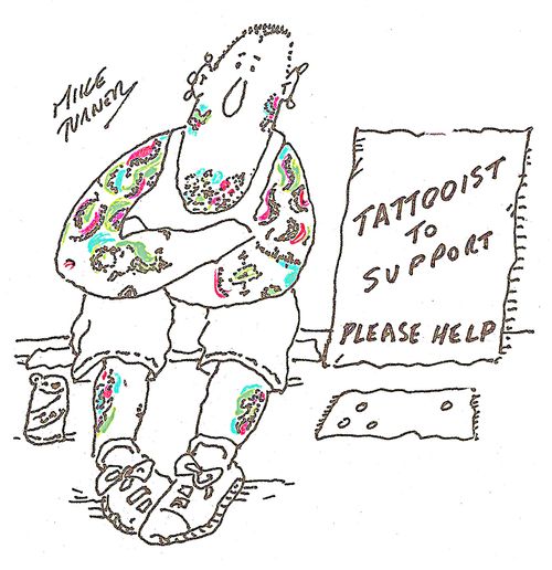 Tattooist to Support - Please Help.