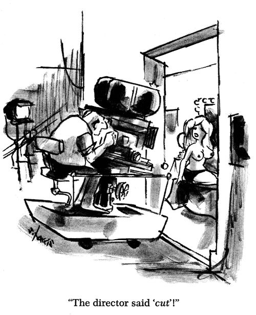 The director said 'cut'!