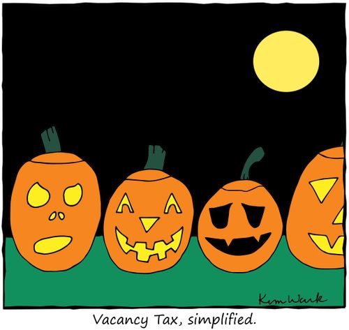 Vacancy Tax, simplified.
