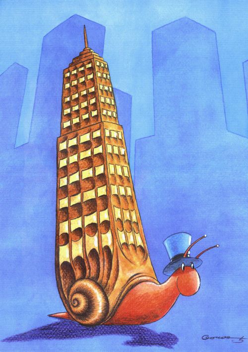 Urban snail