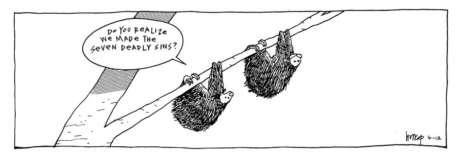 'Do you realize we made the seven deadly sins?'