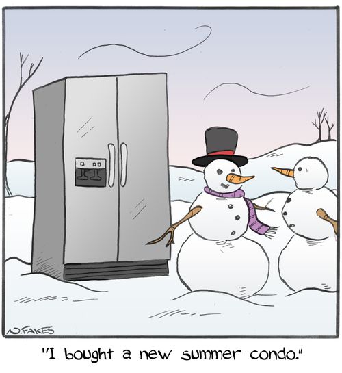 "I bought a new summer condo."