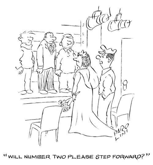 'Will Number Two please step forward?'