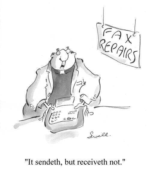 'It sendeth, but receiveth not.'