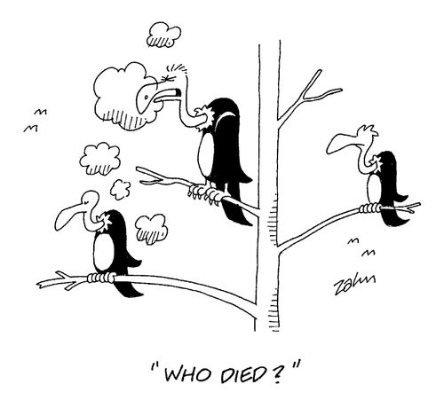 "Who died?"