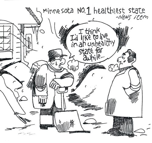 'I think I'd like to live in an unhealthy state for a while...'