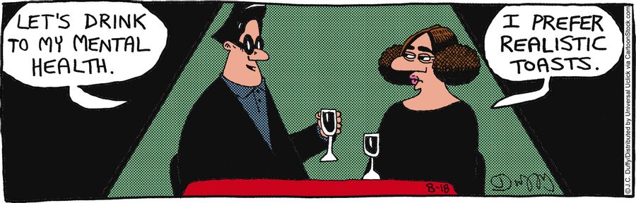 'I prefer realistic toasts.'
