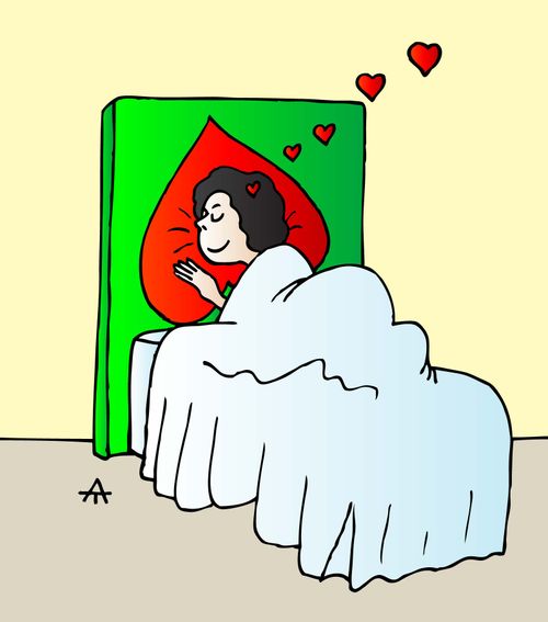 Girl In Bed 