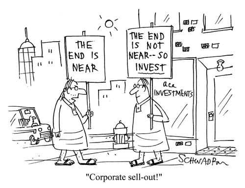 'Corporate sell-out!'