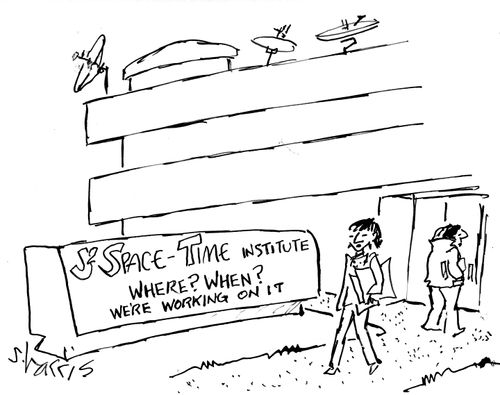 J2 Space-Time Institute: Where? When? We're working on it.
