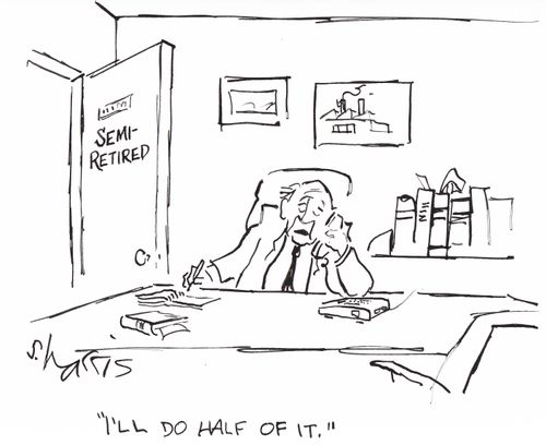 'I'll do half of it.'