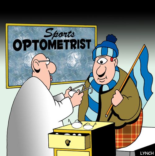 Sports Optometrist and Cyclops.