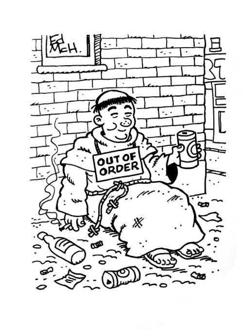 Drunk Monk - Out of Order