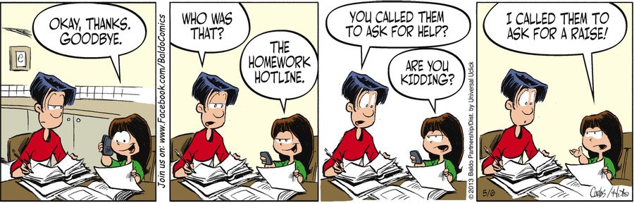 "I called them to ask for a raise!"