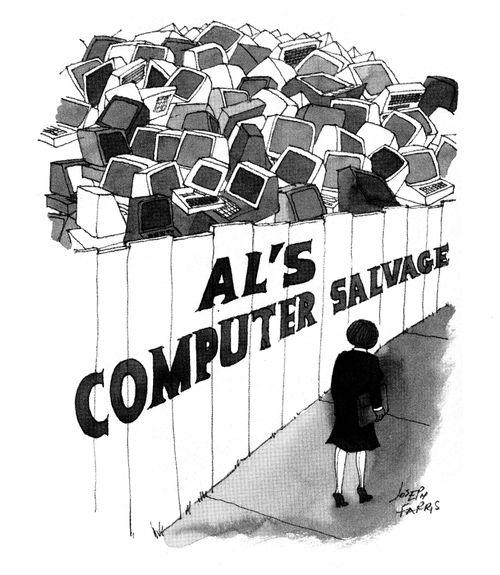 Al's computer salvage.