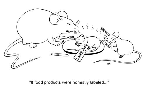 'If food products were honestly labeled...'