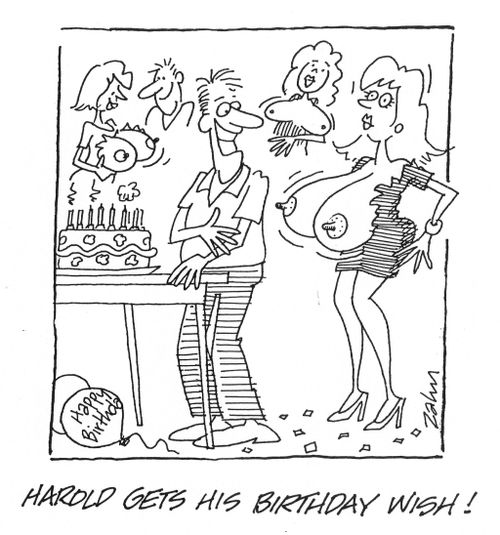'Harold gets his birthday wish!'