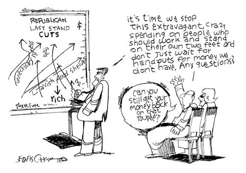 Republican Last Stand Cuts.