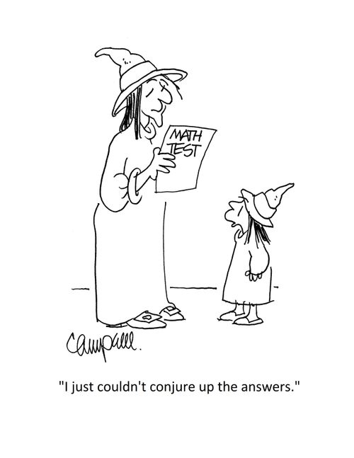 "I just couldn't conjure up the answers."
