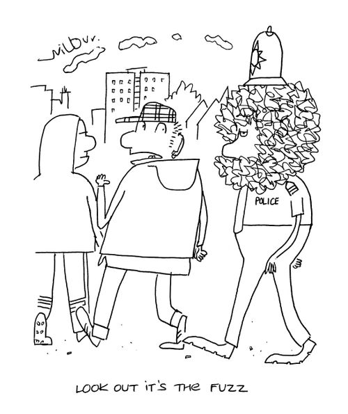 'Look out it's the Fuzz.'