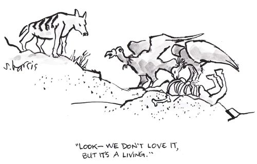 'Look - we don't love it, but it's a living.'