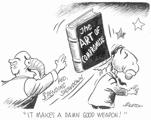 'It makes a damn good weapon!'