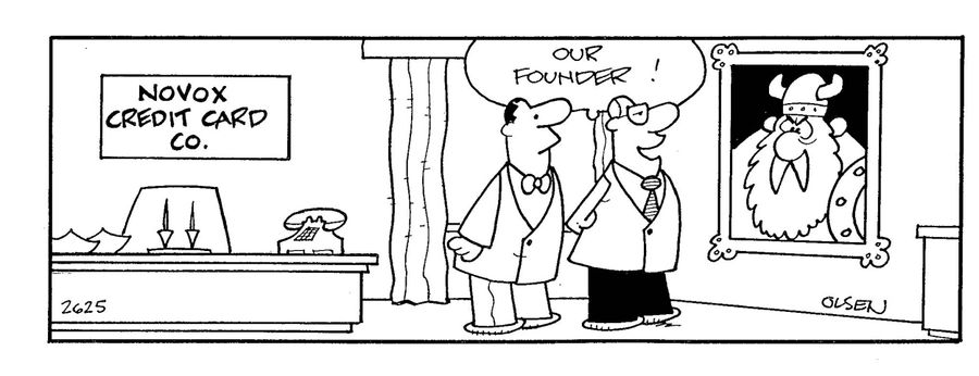 'Our founder!' (A Viking)