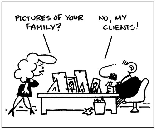 'Pictures of your family?'