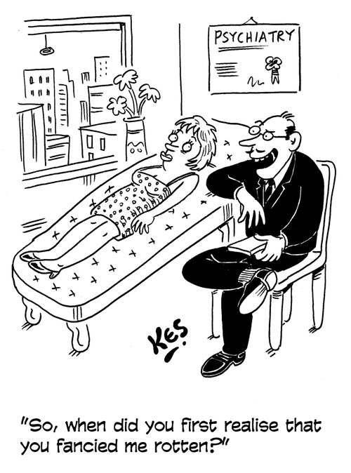 'So, when did you first realise that you fancied me rotten?'