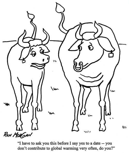 'I have to ask you this before I say yes to a date - you don't contribute to global warming very often, do you?'