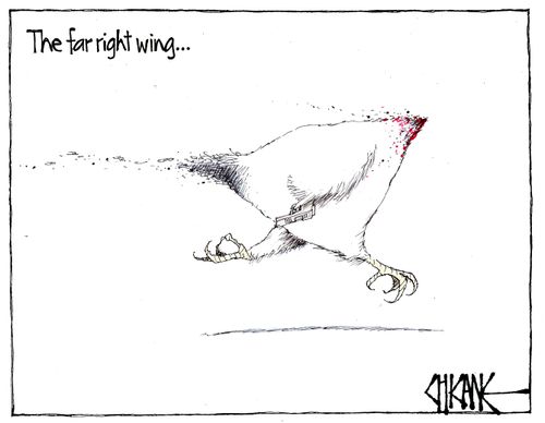 The far right wing...