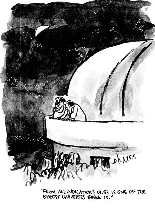 "From all indications, ours is one of the biggest universes there is."
