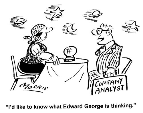 I'd like to know what Edward George is thinking.