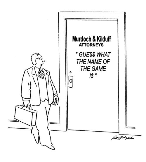 Attorneys: Guess What the Name of the Game Is.