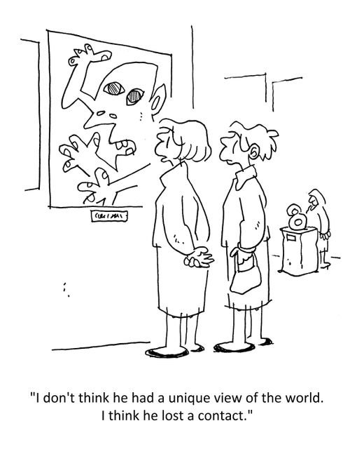 'I don't think he had a unique view of the world. I think he lost a contact.'