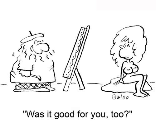 'Was it good for you, too?'
