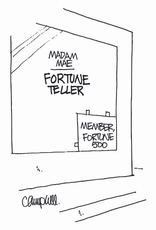 Madam Mae: Fortune teller - Fortune 500.