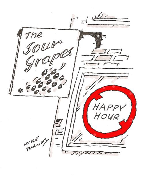 The Sour Grapes and its 'Happy Hour' Ban.